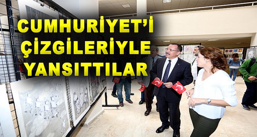 Cumhuriyet’i Çizgileriyle Yansıttılar