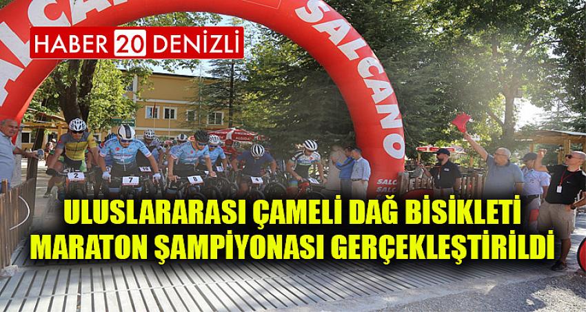 ULUSLARARASI ÇAMELİ DAĞ BİSİKLETİ MARATON ŞAMPİYONASI GERÇEKLEŞTİRİLDİ