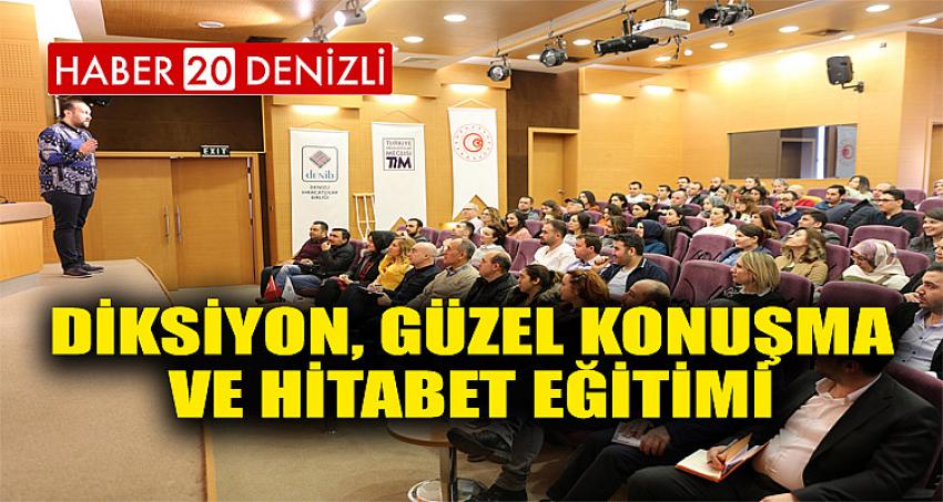 Diksiyon, Güzel Konuşma ve Hitabet Eğitimi