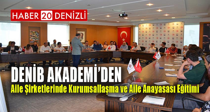 Aile Şirketlerinde Kurumsallaşma ve Aile Anayasası Eğitimi