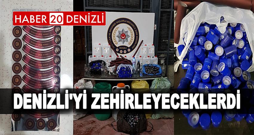 DENİZLİ'Yİ ZEHİRLEYECEKLERDİ