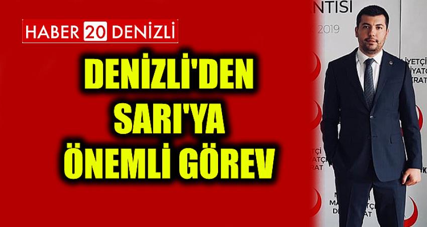 Denizli'den Sarı'ya Önemli Görev