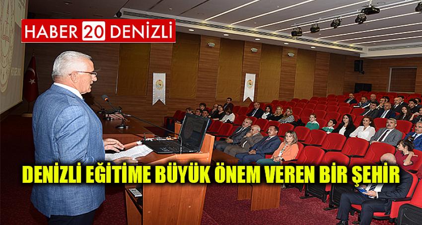 Denizli Eğitime Büyük Önem Veren Bir Şehir