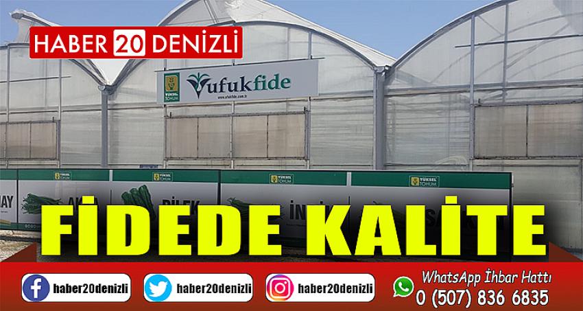 FİDEDE KALİTE