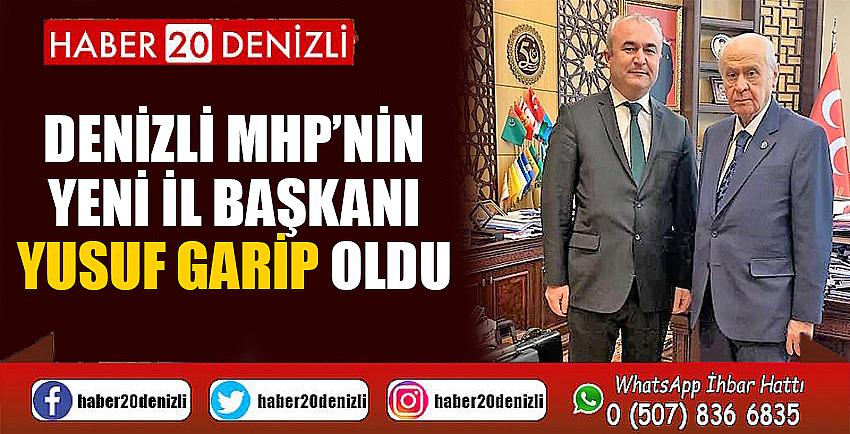 Denizli MHP’nin yeni İl Başkanı Yusuf Garip oldu