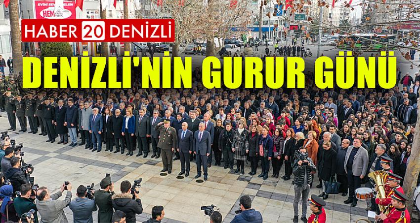 Büyük Önder Atatürk'ün Denizli'ye gelişinin 89. yılı anıldı