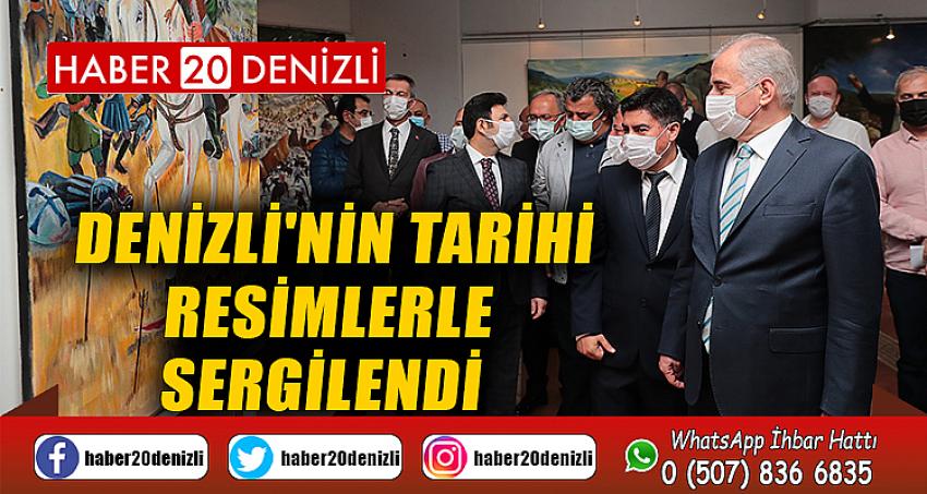 Denizli'nin tarihi resimlerle sergilendi