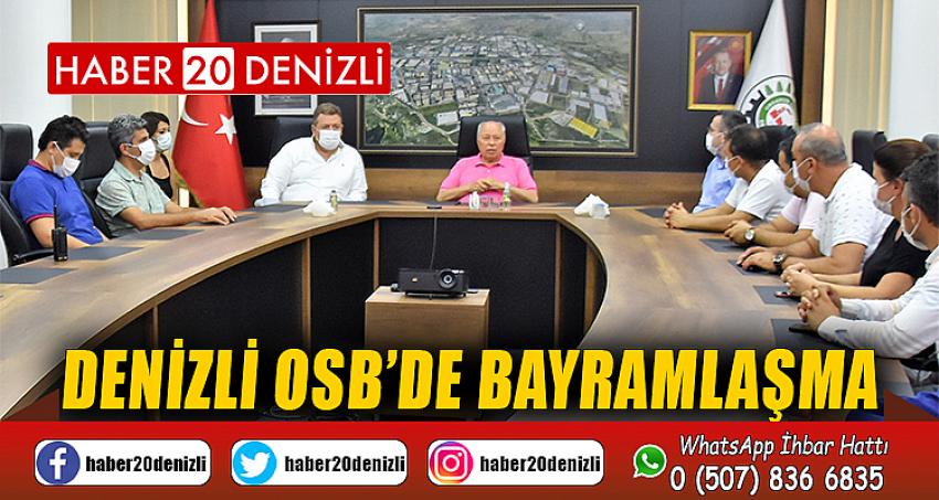 Denizli OSB’de Bayramlaşma