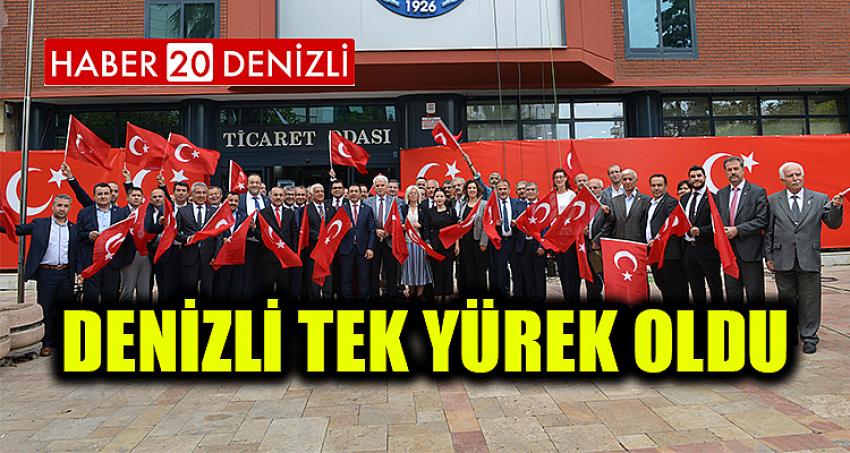 Denizli Tek Yürek Oldu