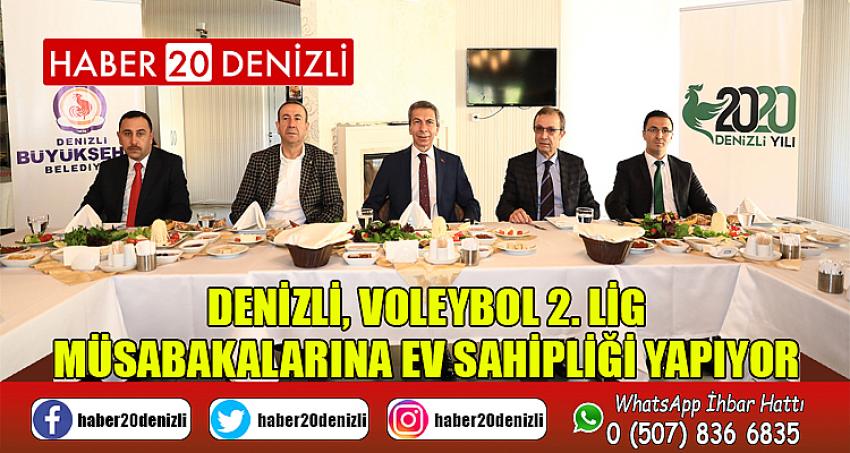 Denizli, Voleybol 2. Lig müsabakalarına ev sahipliği yapıyor