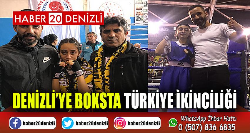 DENİZLİ’YE BOKSTA TÜRKİYE İKİNCİLİĞİ