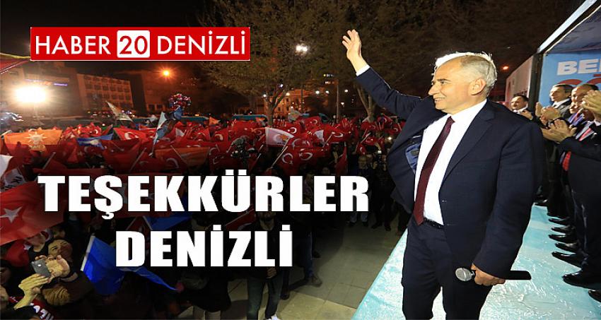 TEŞEKKÜRLER DENİZLİ