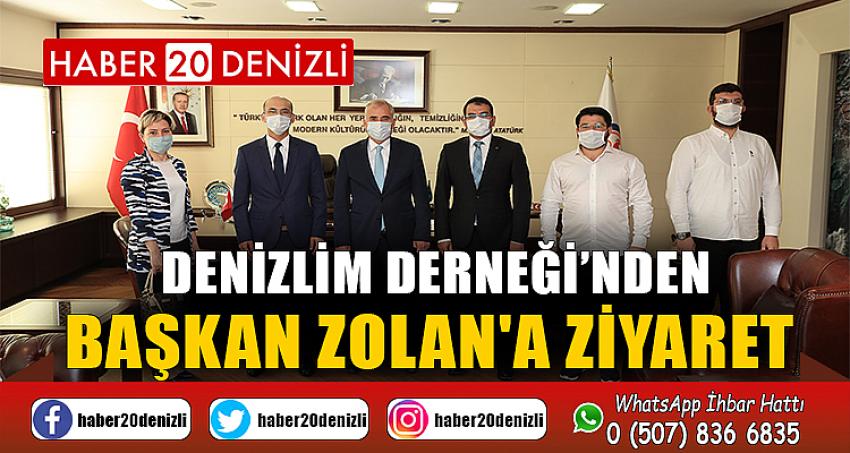 Denizlim Derneği’nden Başkan Zolan'a ziyaret