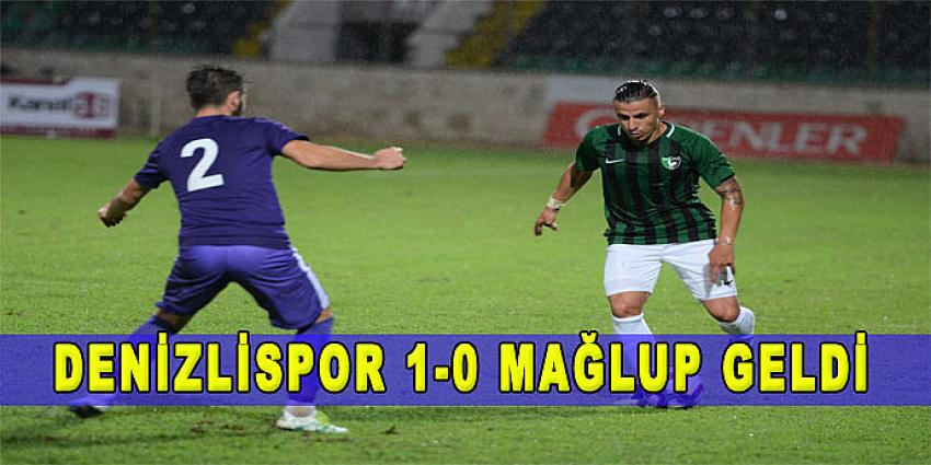 DENİZLİSPOR 1-0 MAĞLUP GELDİ.