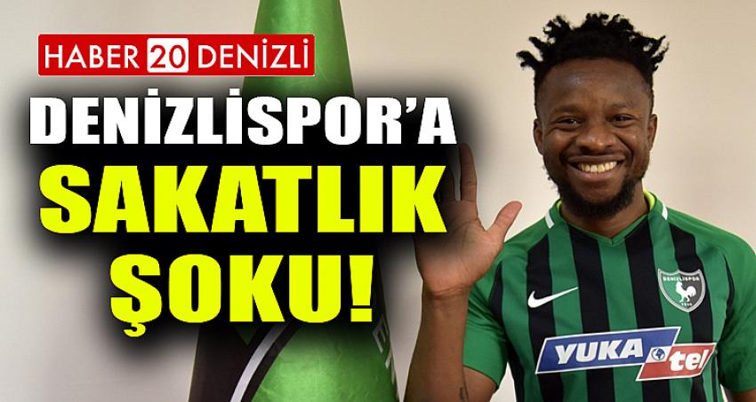 Denizlispor’a sakatlık şoku!