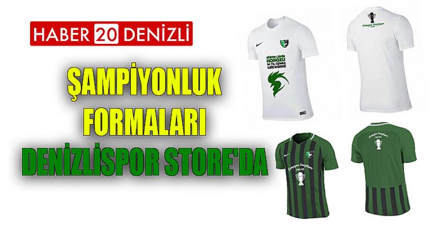 Şampiyonluk Formaları Denizlispor Store'da