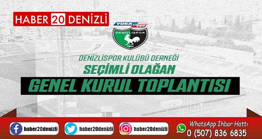 Denizlispor yeni başkanını seçiyor