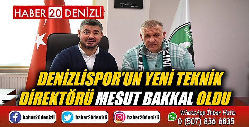 Denizlispor’un yeni Teknik Direktörü Mesut Bakkal oldu