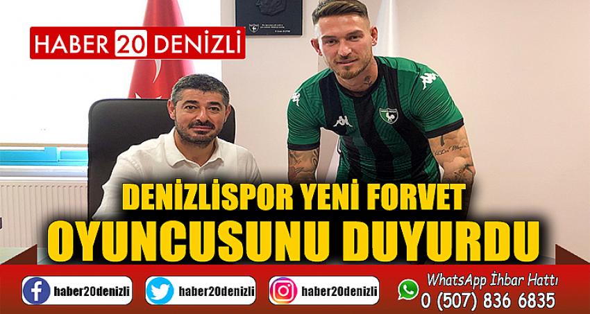 Denizlispor yeni forvet oyuncusunu duyurdu