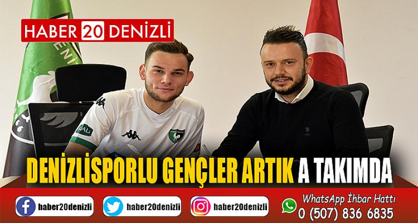 Denizlisporlu gençler artık A takımda