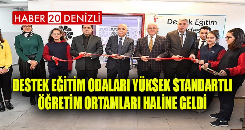 Destek Eğitim Odaları Yüksek Standartlı Öğretim Ortamları Haline Geldi