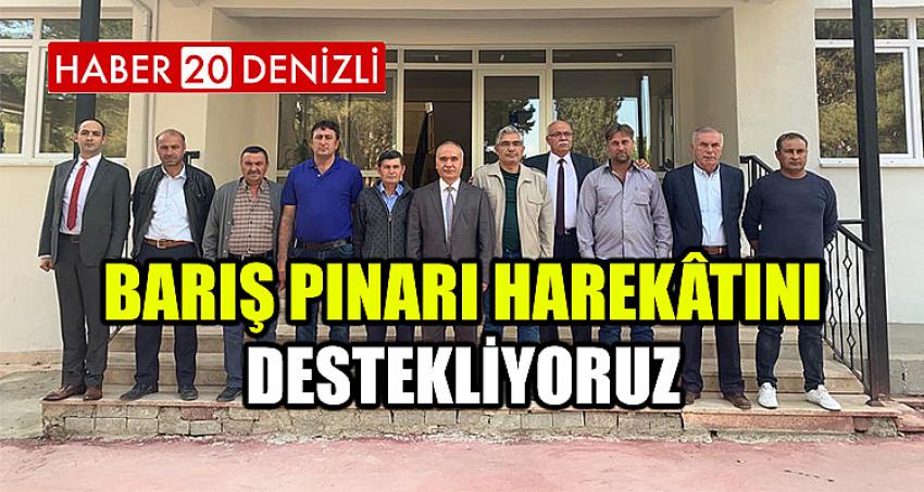 BARIŞ PINARI HAREKÂTINI DESTEKLİYORUZ