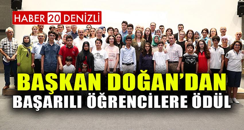 BAŞKAN DOĞAN’DAN BAŞARILI ÖĞRENCİLERE ÖDÜL