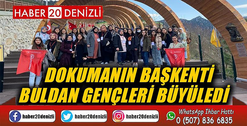 Dokumanın başkenti Buldan gençleri büyüledi