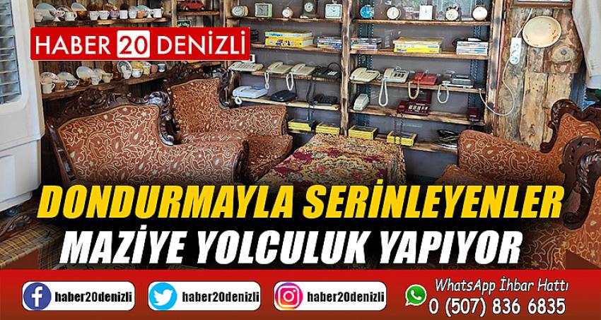 Dondurmayla serinleyenler maziye yolculuk yapıyor