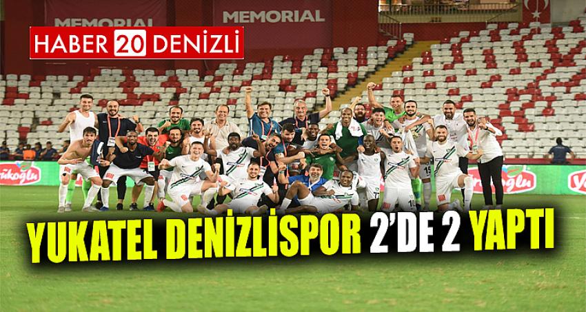 Yukatel Denizlispor 2: Antalyaspor 0