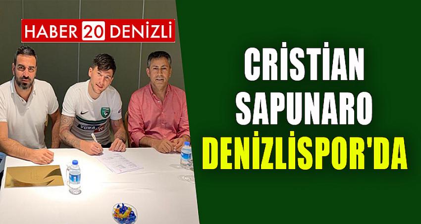 CRİSTİAN SAPUNARO, DENİZLİSPOR'DA