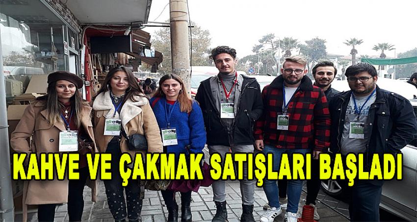 Kahve ve Çakmak Satışları Başladı!