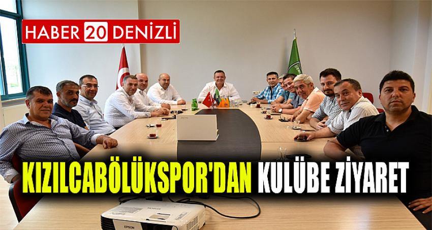 KIZILCABÖLÜKSPOR'DAN KULÜBE ZİYARET