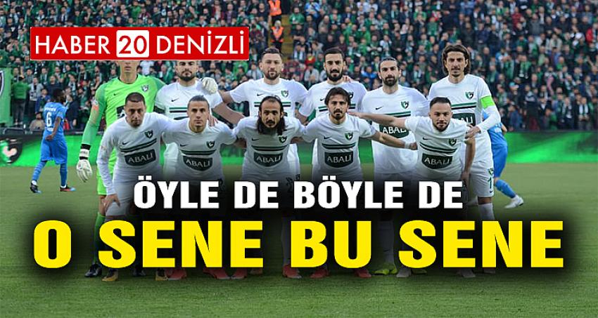 ÖYLE DE BÖYLE DE 'O SENE BU SENE'