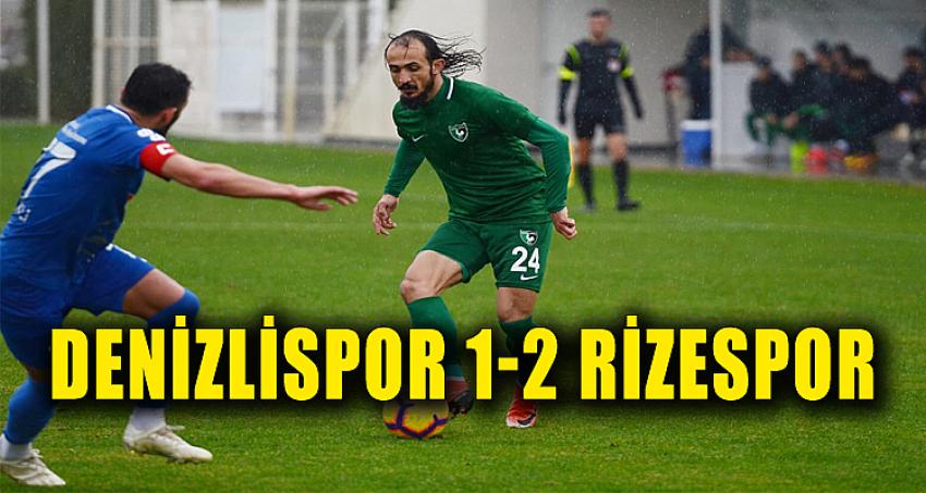 DENİZLİSPOR 1-2 RİZESPOR