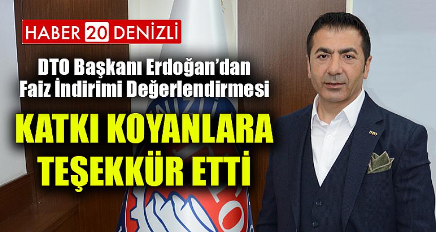 KATKI KOYANLARA TEŞEKKÜR ETTİ