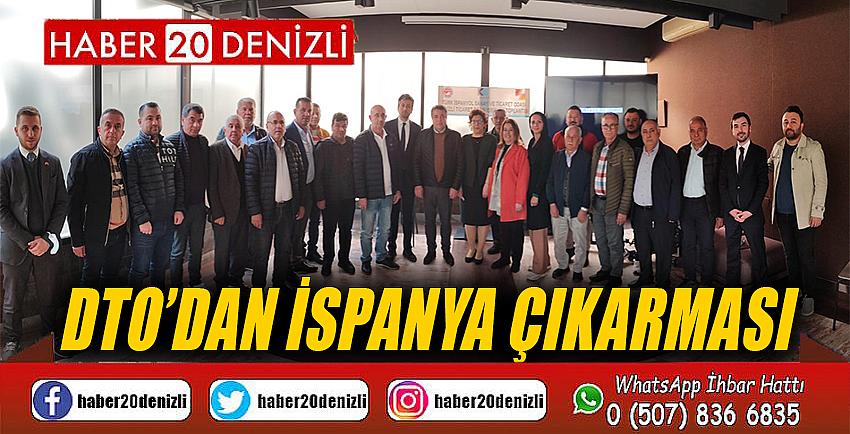 DTO’DAN İSPANYA ÇIKARMASI