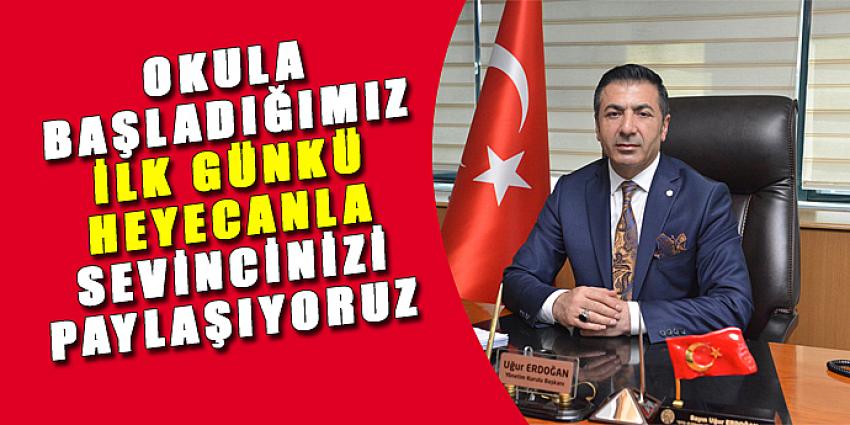 OKULA BAŞLADIĞIMIZ İLK GÜNKÜ HEYECANLA, SEVİNCİNİZİ PAYLAŞIYORUZ