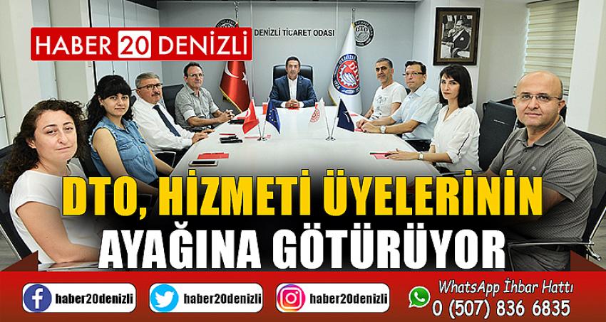 DTO, hizmeti üyelerinin ayağına götürüyor