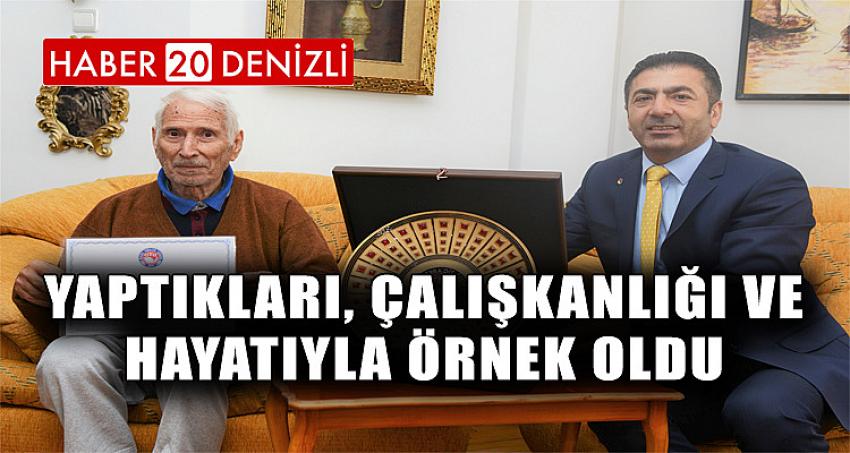 YAPTIKLARI, ÇALIŞKANLIĞI VE HAYATIYLA, ÖRNEK OLDU