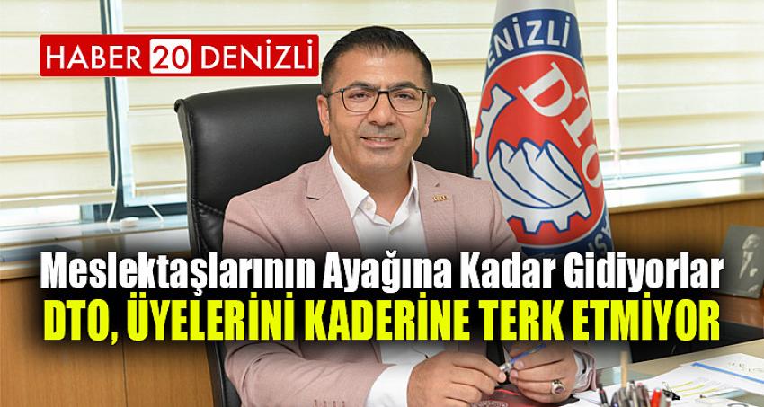 DTO, ÜYELERİNİ KADERİNE TERK ETMİYOR