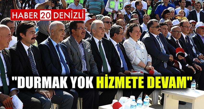 "Durmak yok hizmete devam"