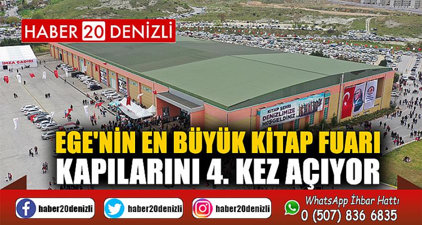 Ege'nin en büyük kitap fuarı kapılarını 4. kez açıyor