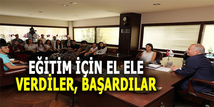 EĞİTİM İÇİN EL ELE VERDİLER,BAŞARDILAR