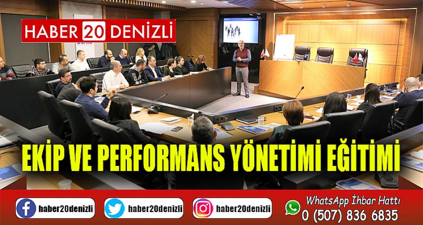 Ekip ve Performans Yönetimi Eğitimi