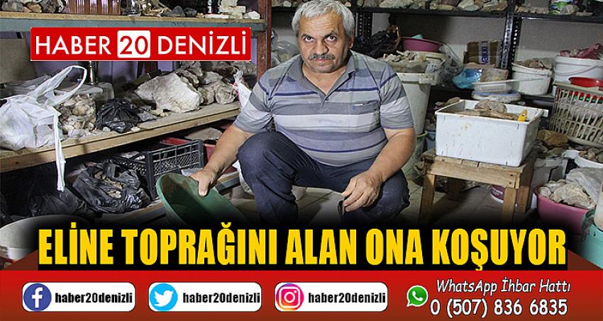 Eline toprağını alan ona koşuyor