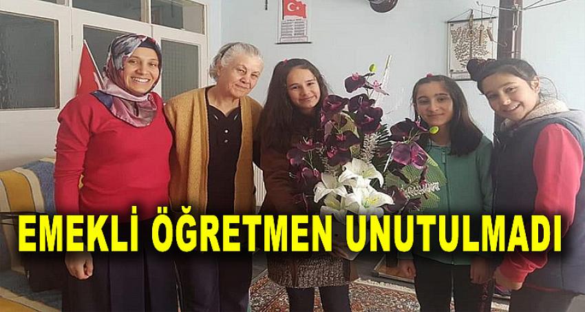 EMEKLİ ÖĞRETMEN UNUTULMADI