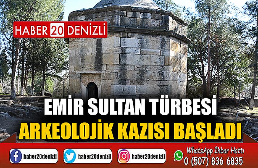 Emir Sultan Türbesi Arkeolojik Kazısı Başladı