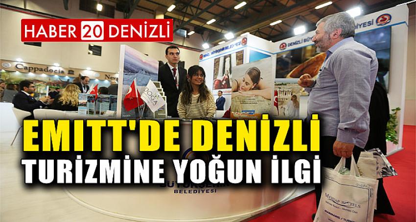 EMITT'de Denizli turizmine yoğun ilgi