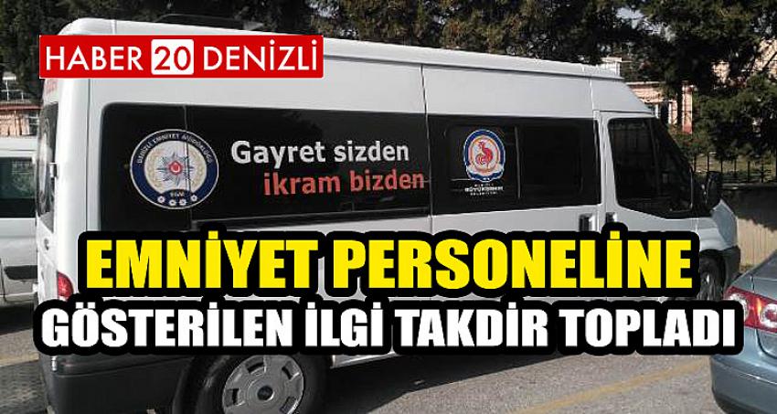 Emniyet Personeline Gösterilen İlgi Takdir Topladı